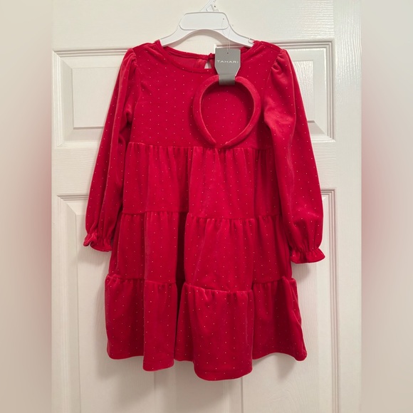 Tahari Other - Tahari Girls Red Dress with Headband